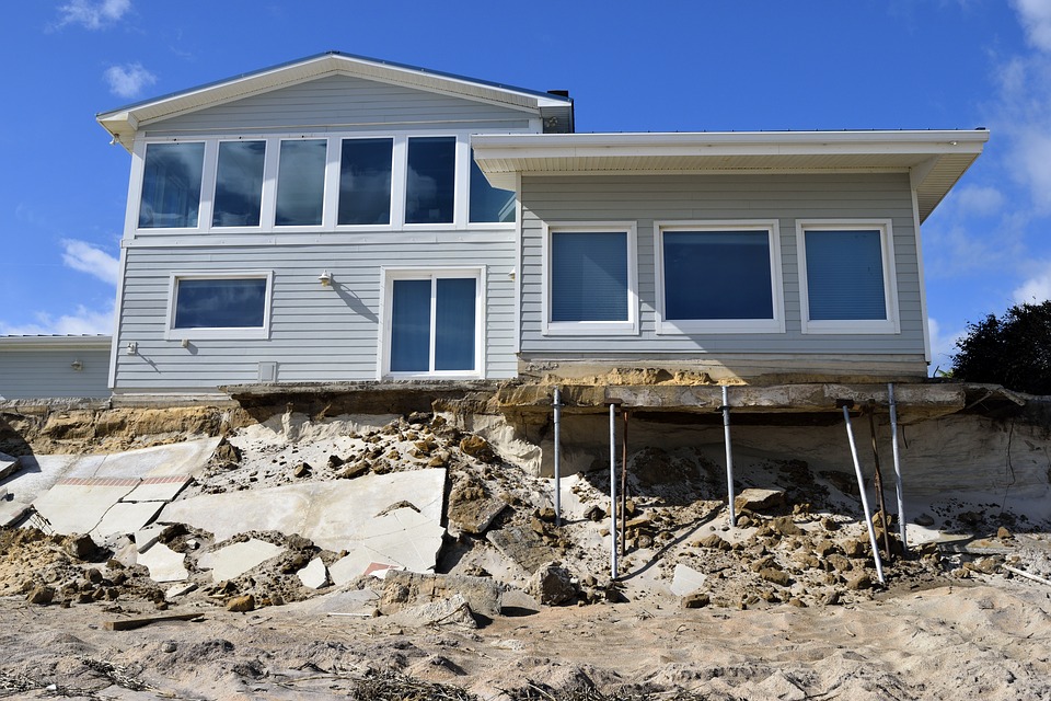 house with a weak foundation