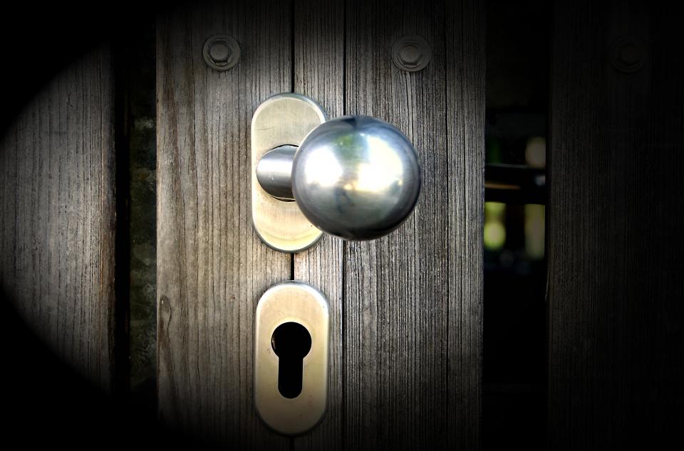 Stainless door knob